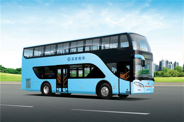 亚星JS6111SHP双层公交车（柴油国五16-76座）
